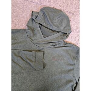 Nike Dri-FIT Gray Long Sleeve Lightweight Hoodie Pullover Men's Size Large